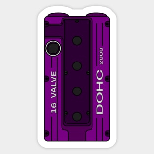 Purple 4G63 Sticker